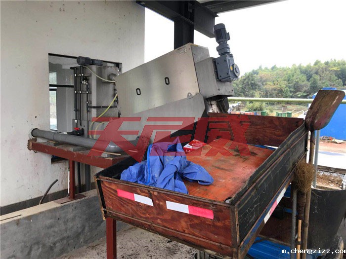 米兰体育官方下载入口app垃圾厂污泥脱水处理